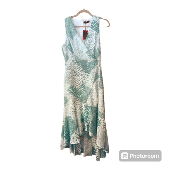 NWT Womens Spring Summer high low wrap party dress​​​ - Picture 4 of 4